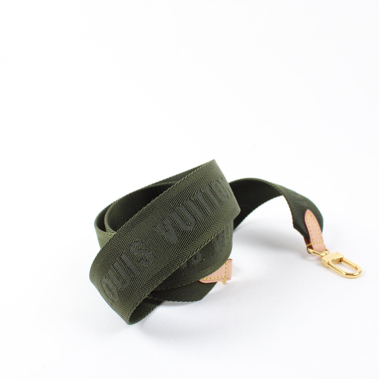 Louis Vuitton Tracolla Verde Regolabile