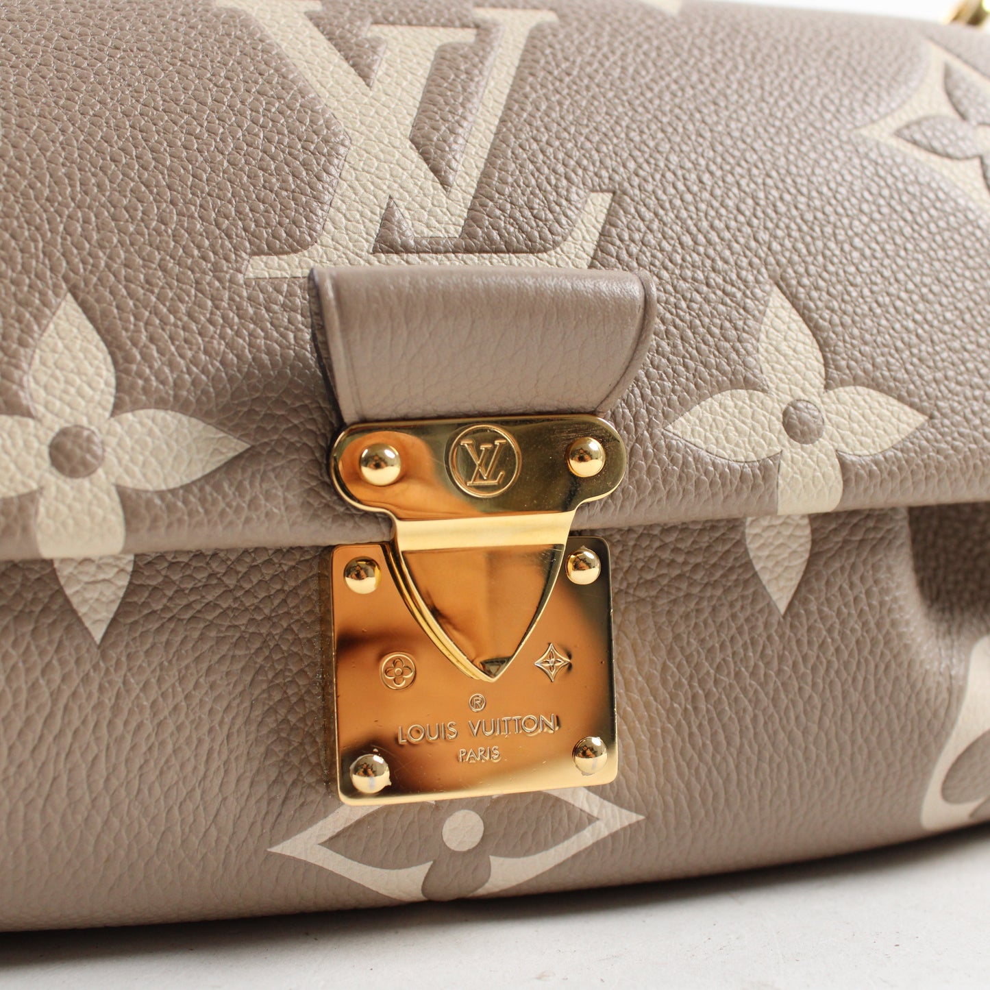 Louis Vuitton Pochette Favorite Empreinte Bicolore
