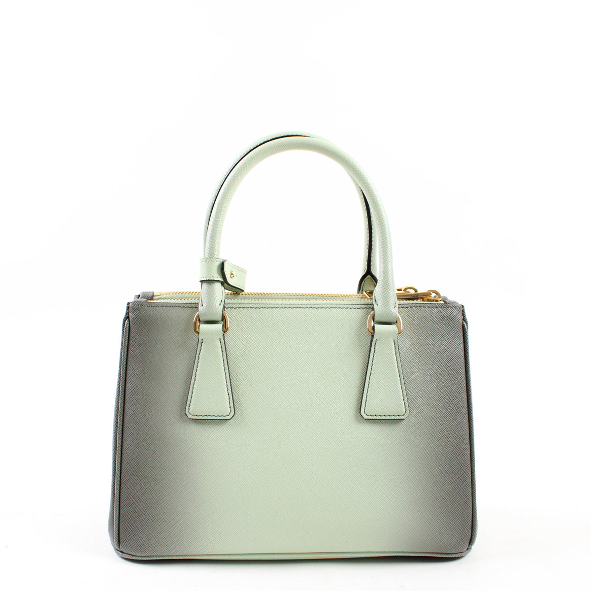 Prada Galleria Small Ombré Verde