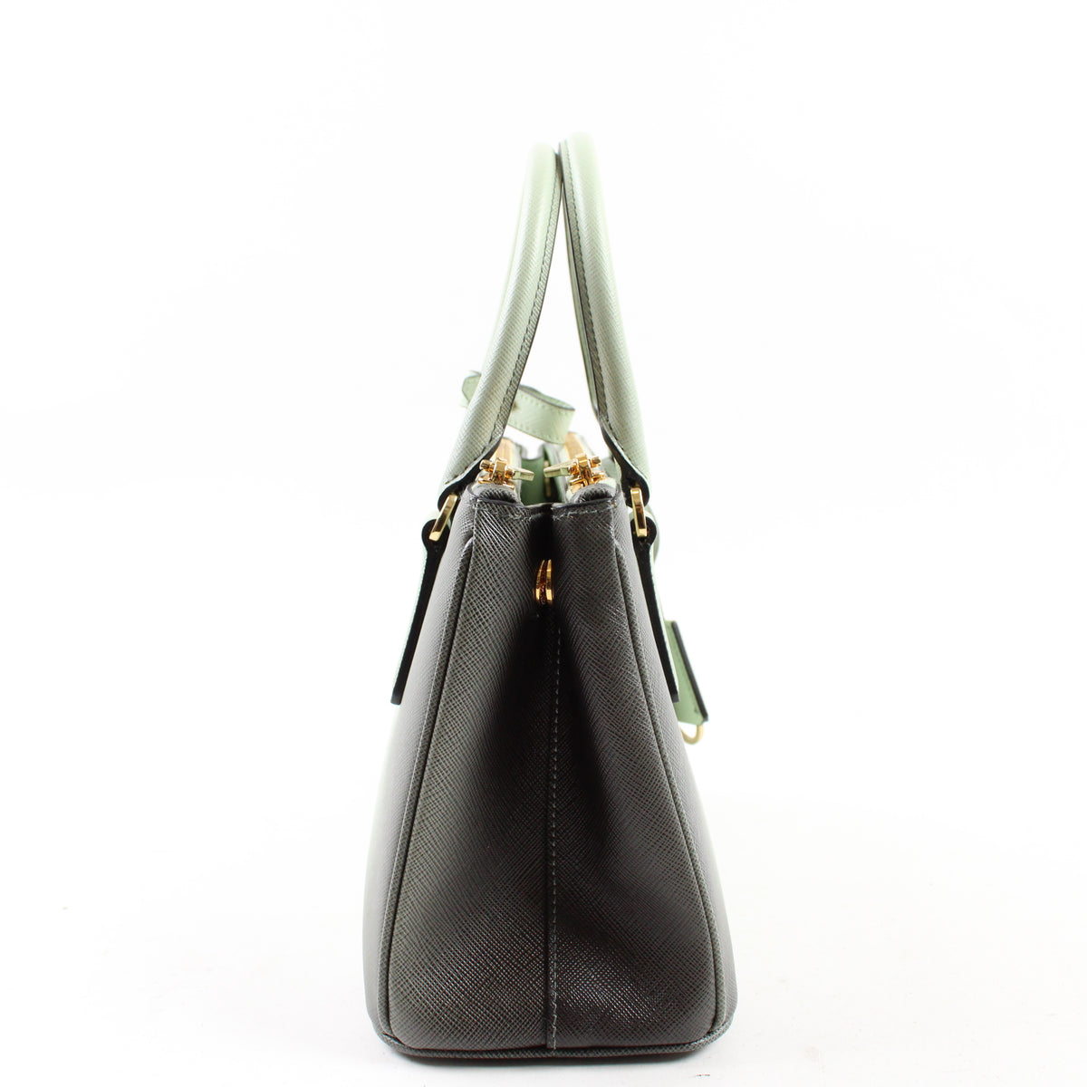 Prada Galleria Small Ombré Verde