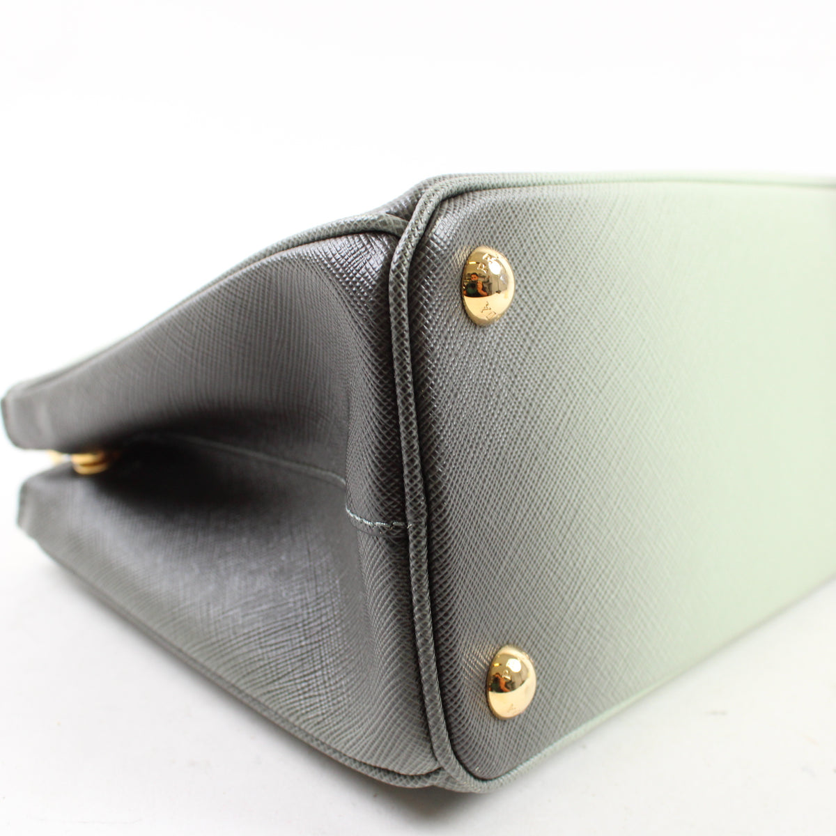Prada Galleria Small Ombré Verde
