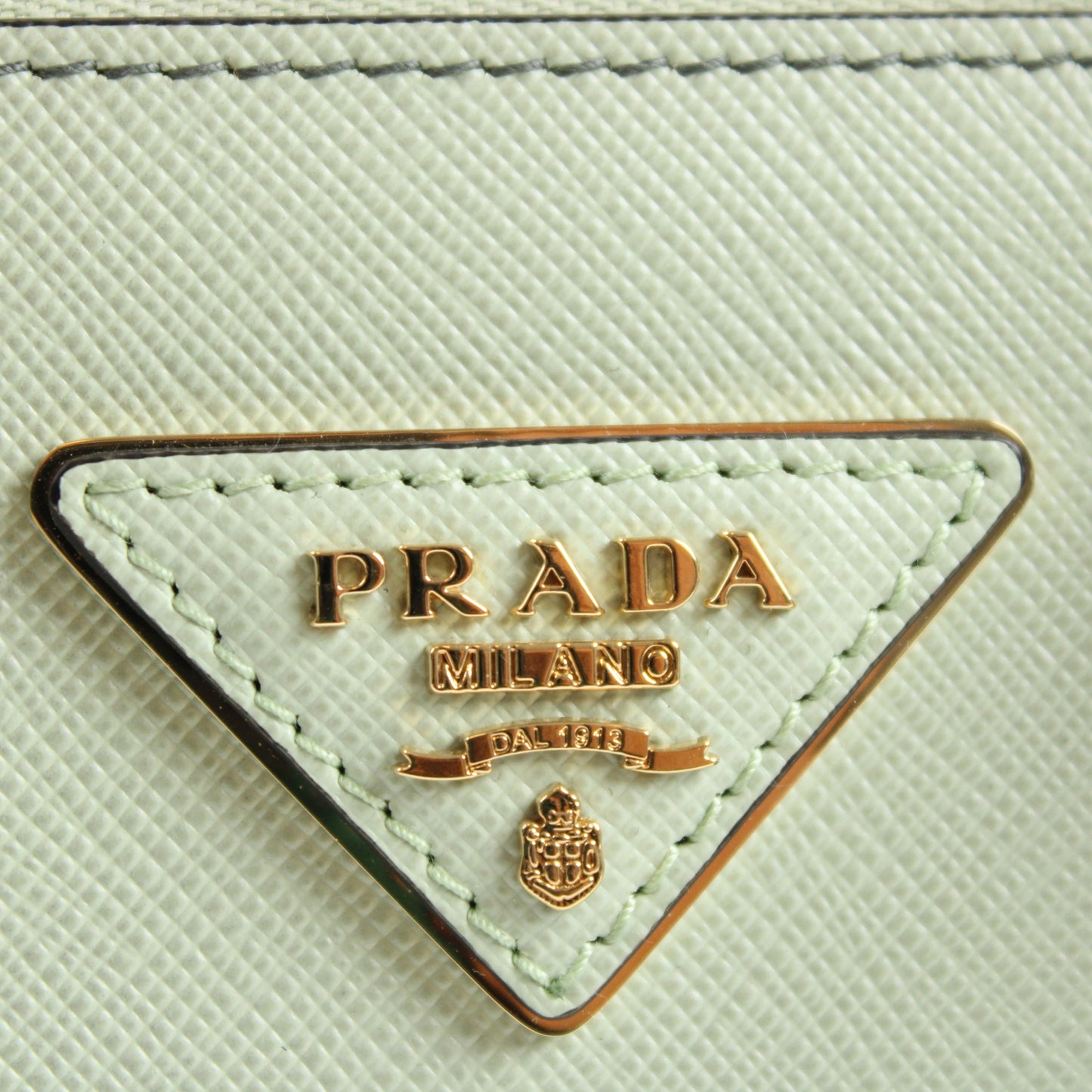 Prada Galleria Small Ombré Verde