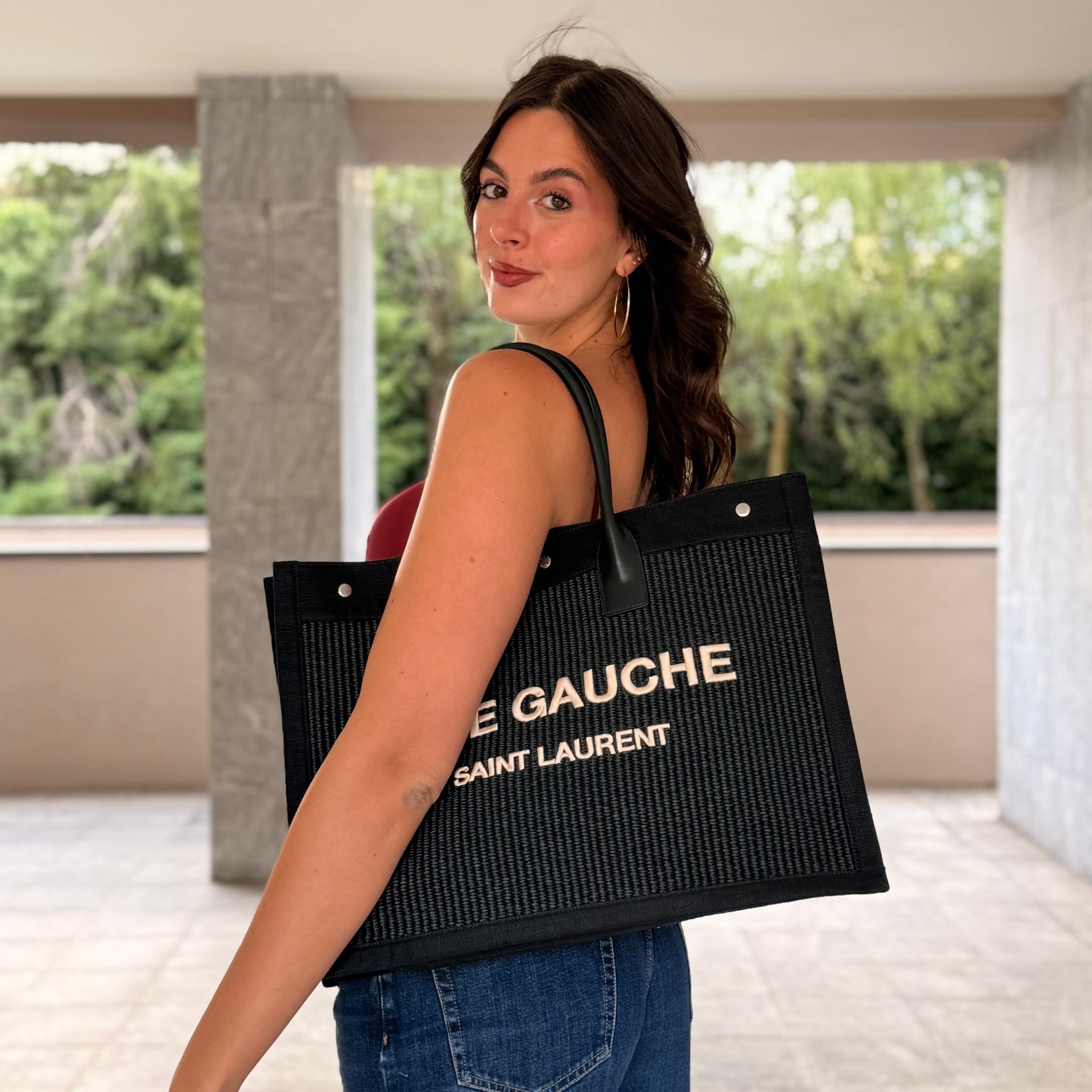 Saint Laurent Rive Gauche Tote Bag