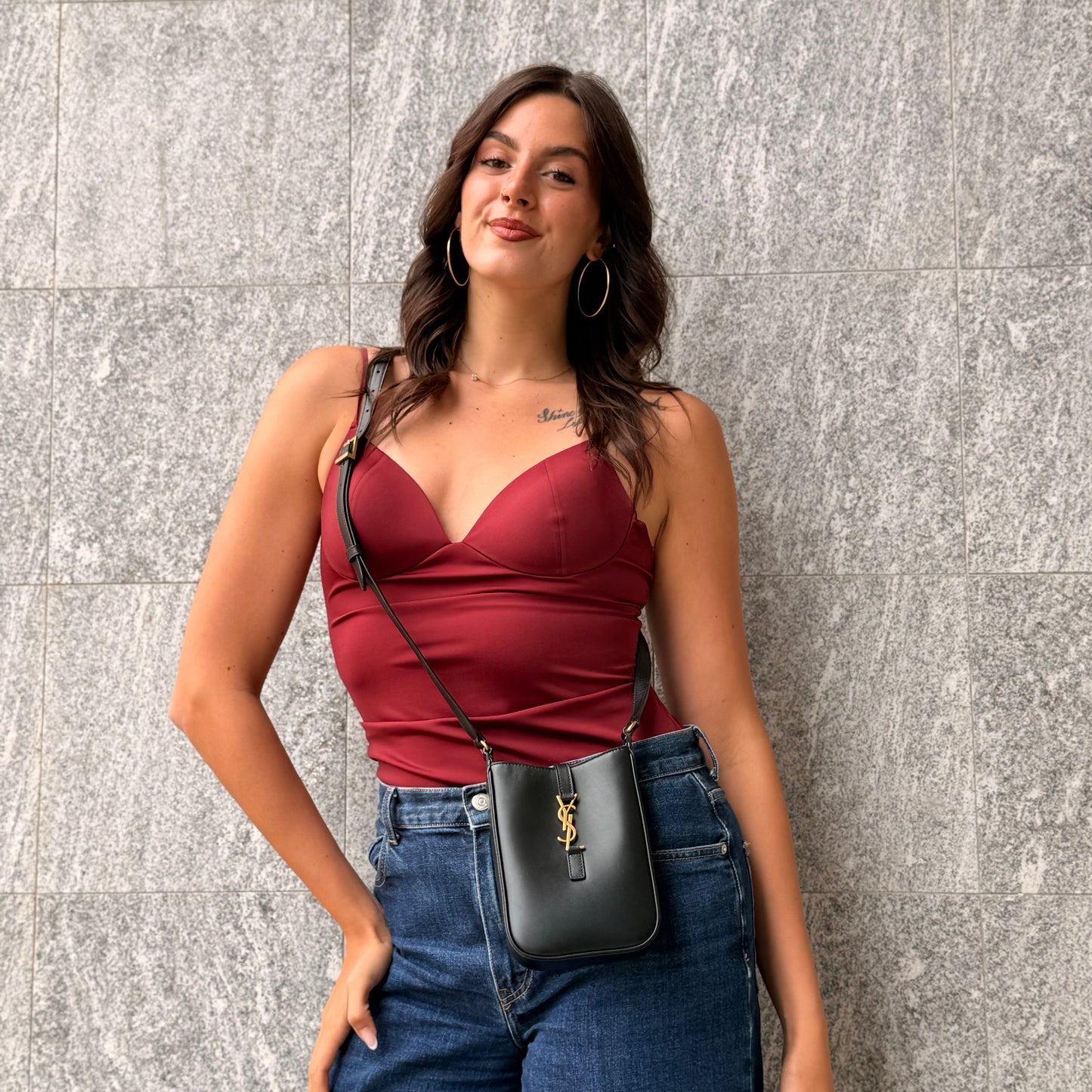 Saint Laurent Le 5 A 7 Porta Telefono