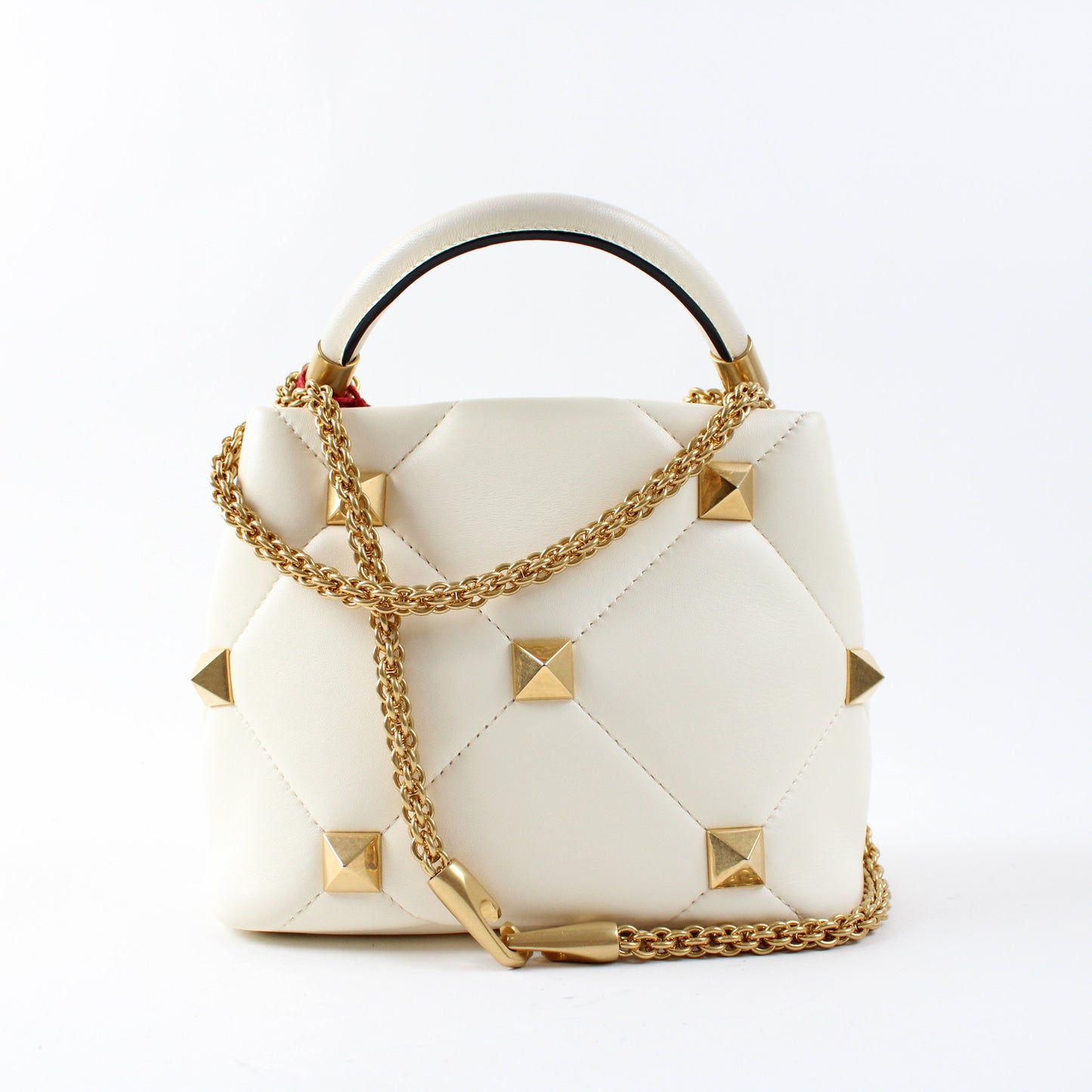 Valentino Garavani Roman Stud Top Handle