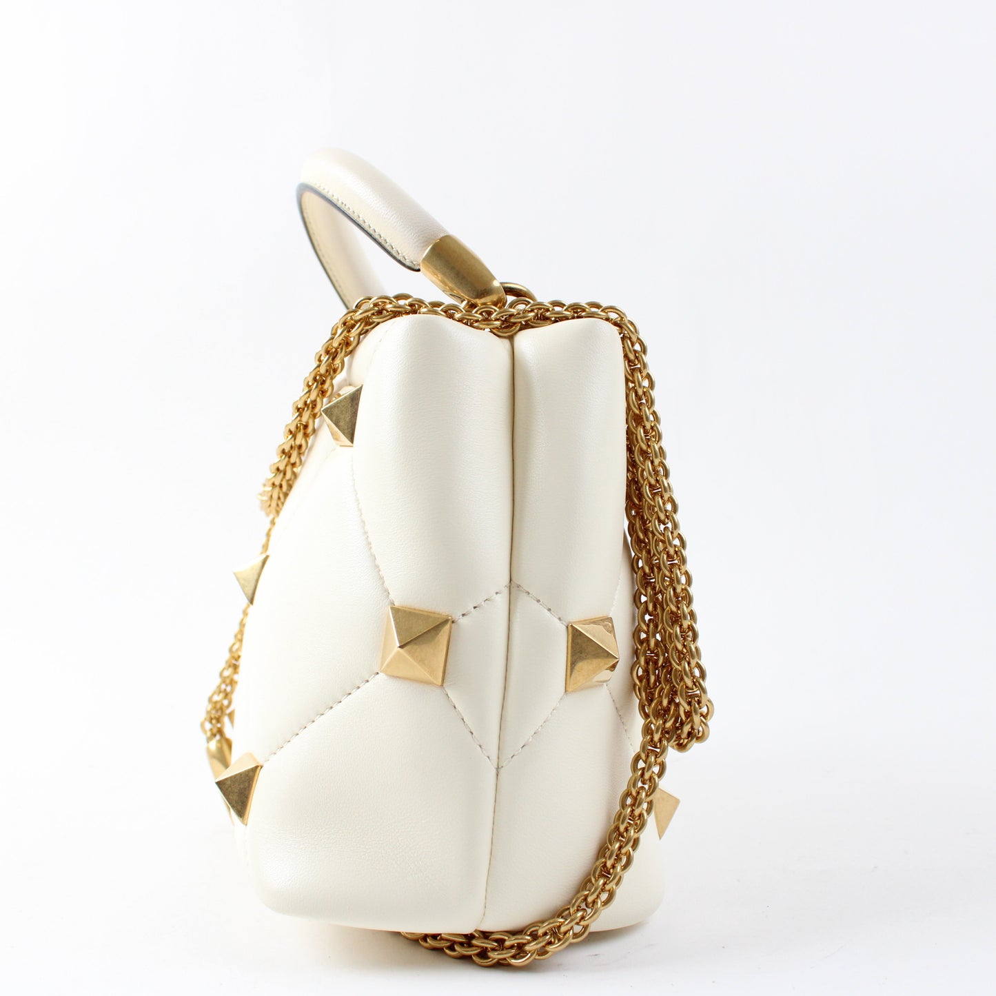 Valentino Garavani Roman Stud Top Handle