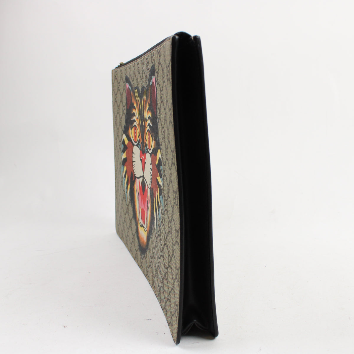 Gucci GG Supreme Angry Cat Pochette