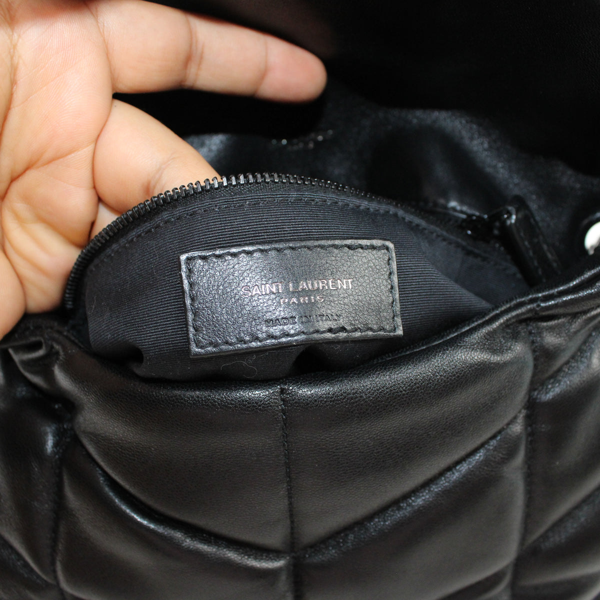 Saint Laurent Lou Puffer Small