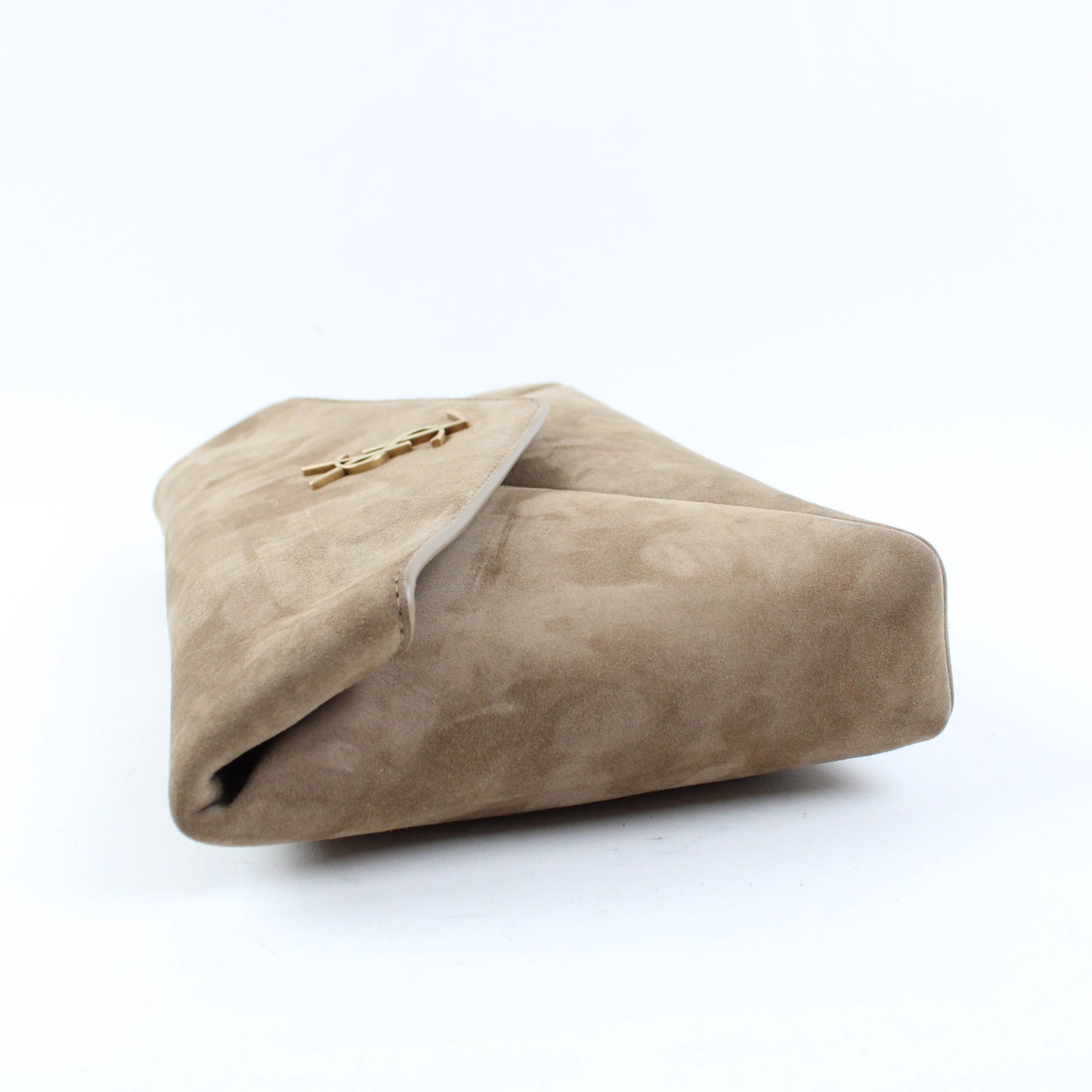 Saint Laurent Enevelope Pouch In Suede