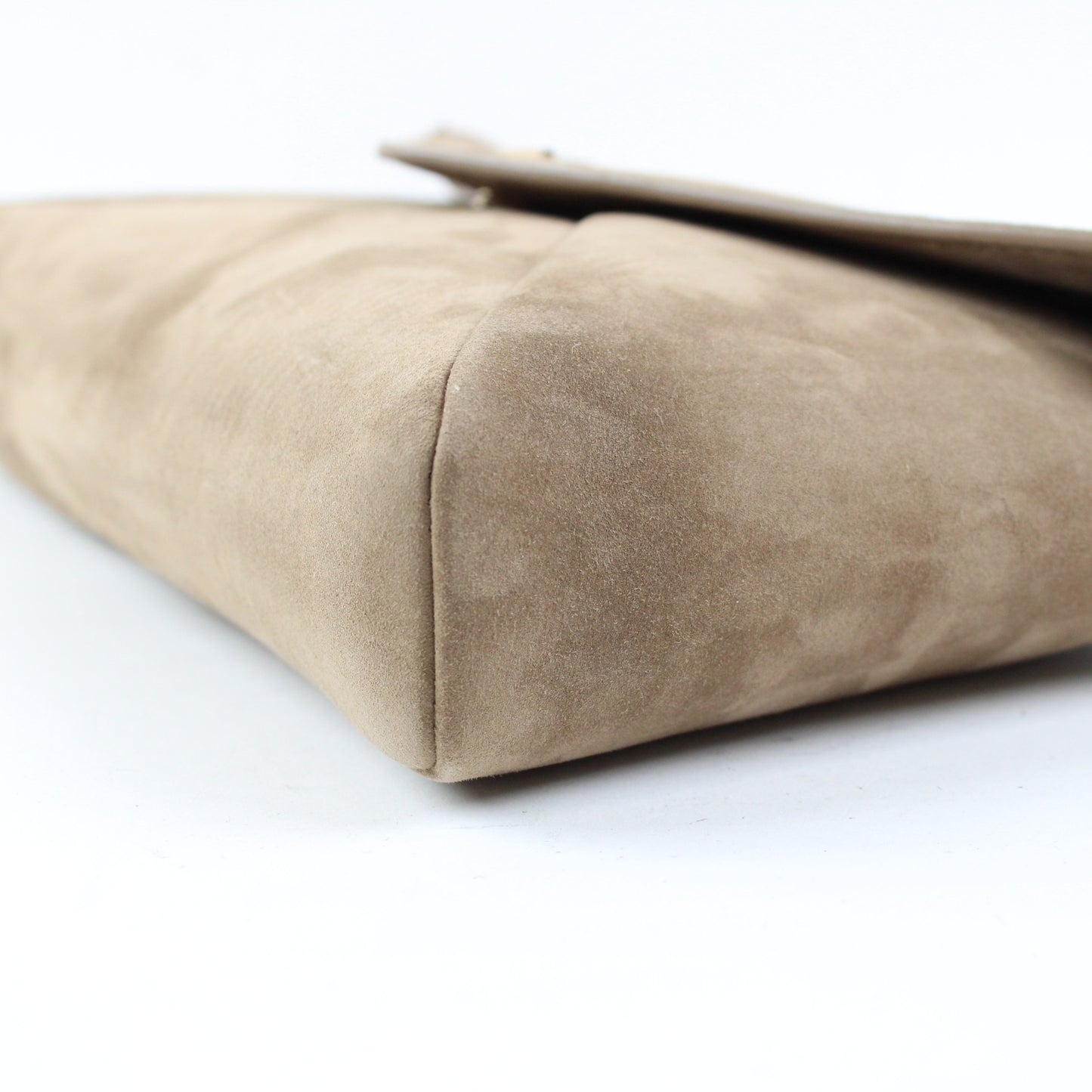 Saint Laurent Enevelope Pouch In Suede