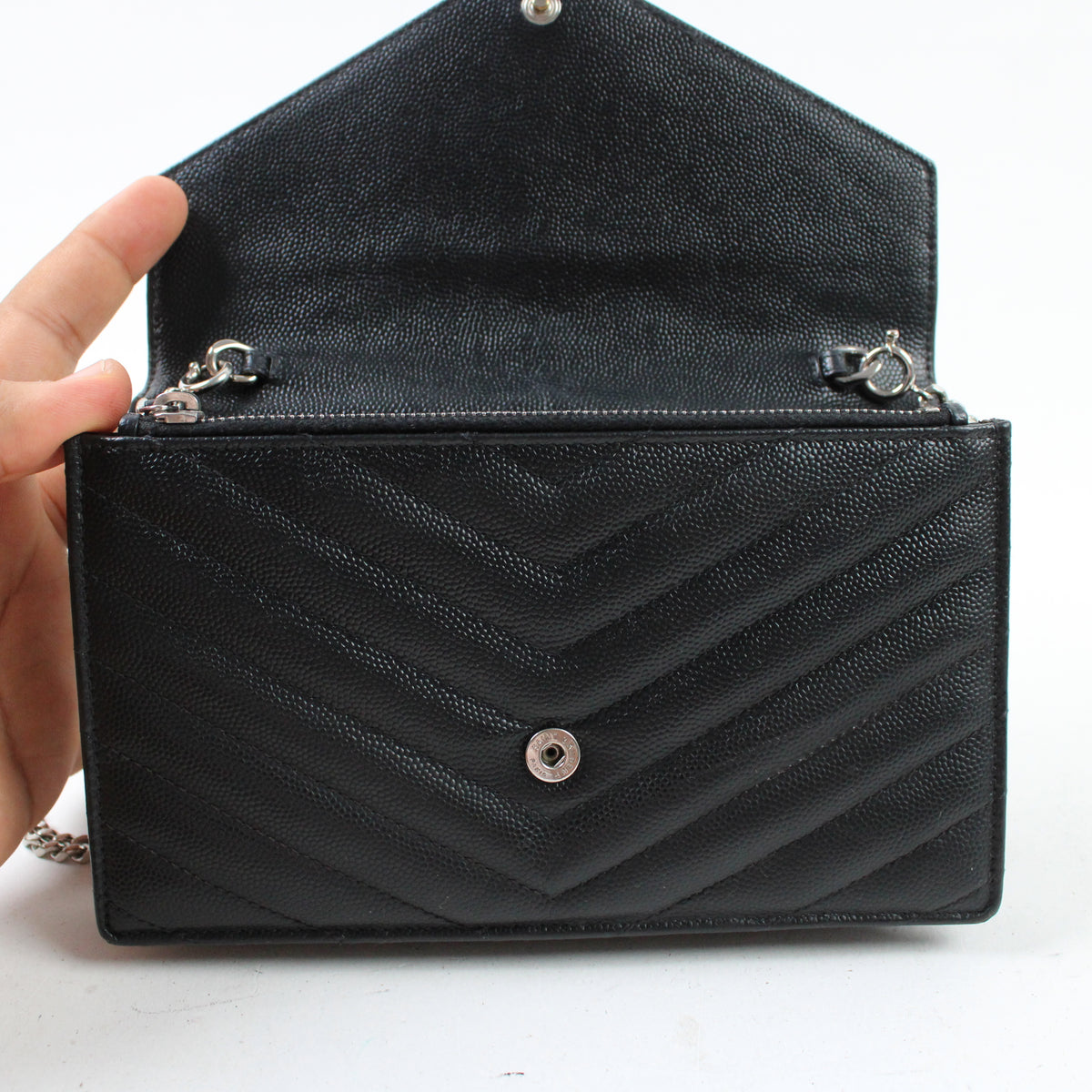 Saint Laurent Cassandre Portafoglio A Catena