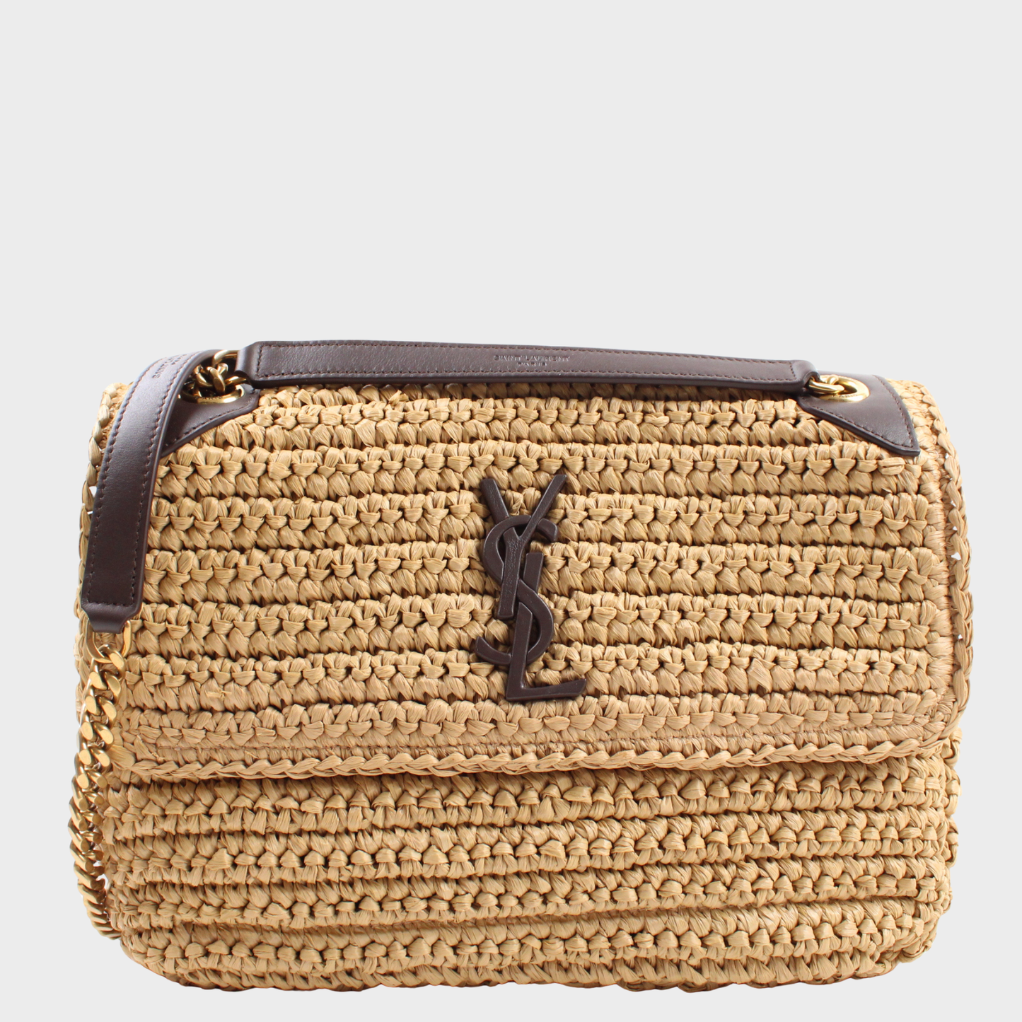 Saint Laurent Niki In Rafia
