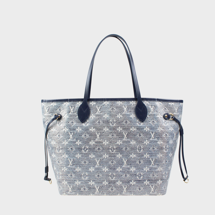 Louis Vuitton Neverfull MM Mnglam Bleu