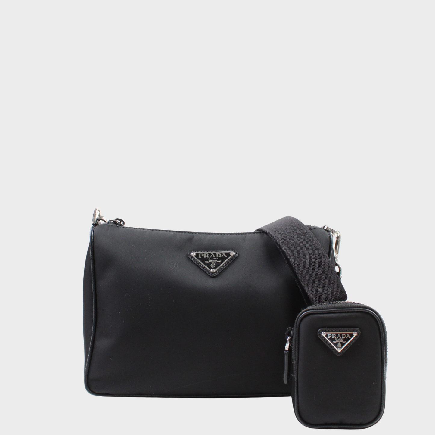 Prada Borsa A Tracolla In Nylon