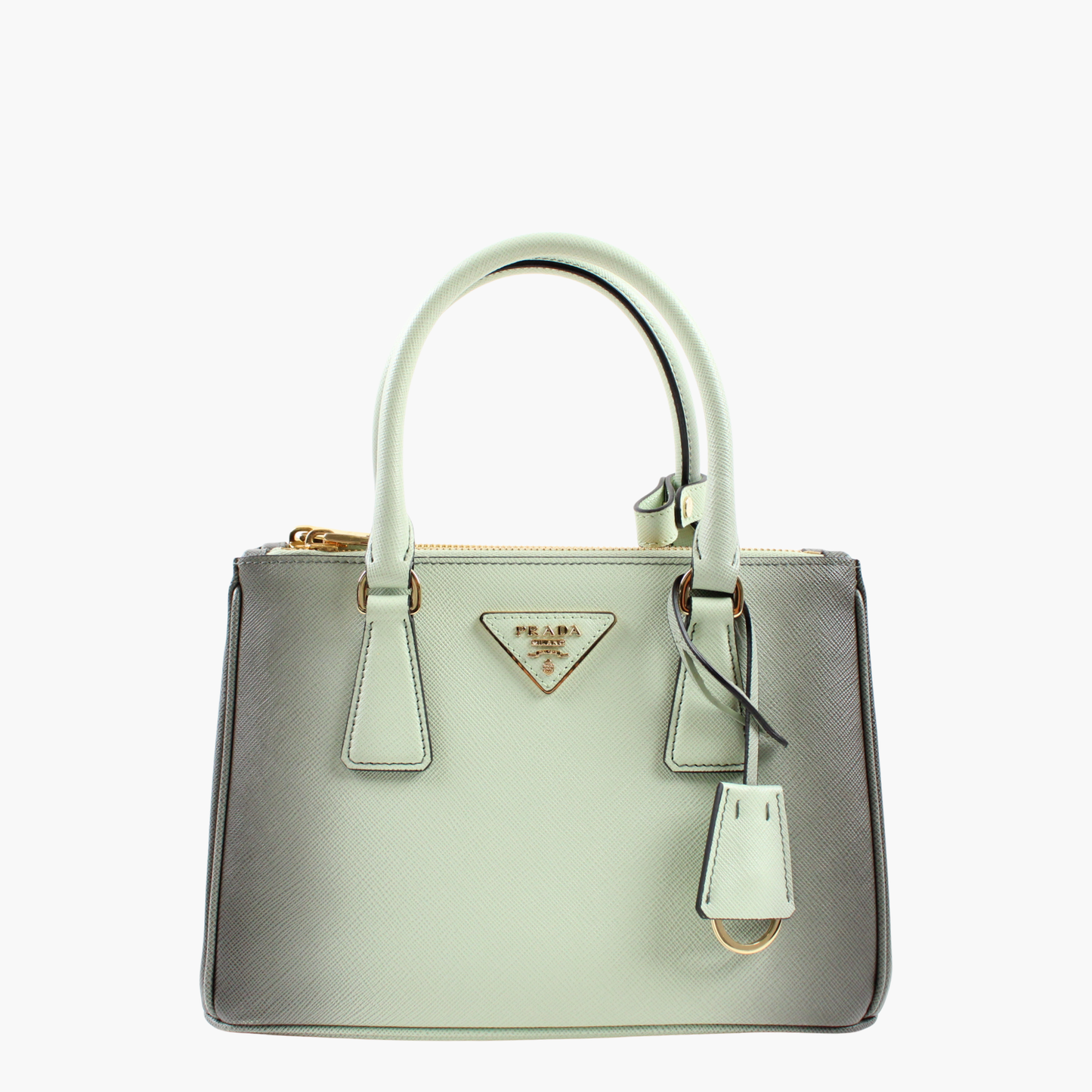 Prada Galleria Small Ombré Verde