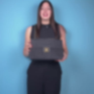 Chanel Big Logo In Tessuto