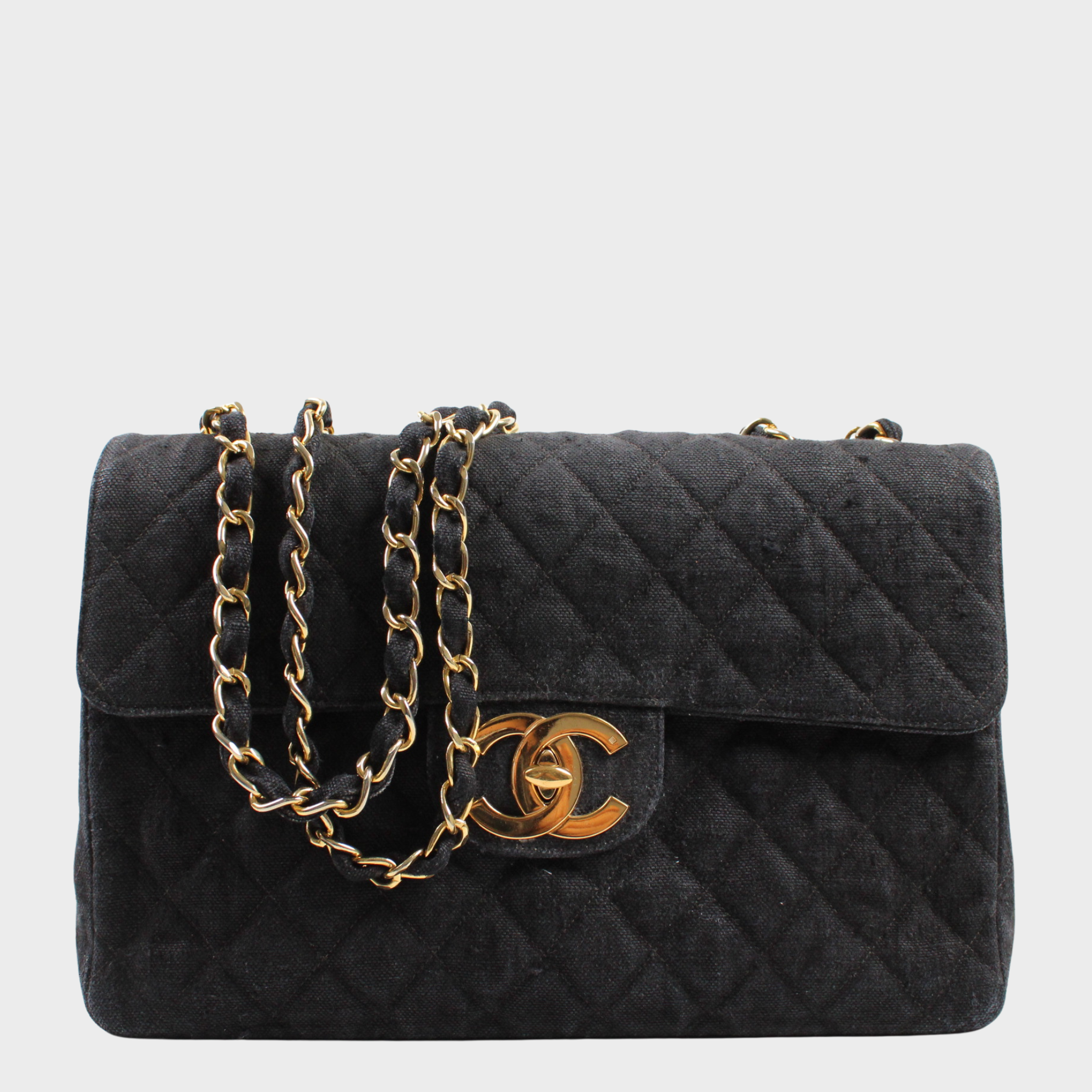 Chanel Big Logo In Tessuto