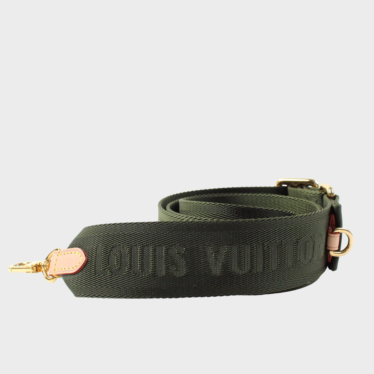 Louis Vuitton Tracolla Verde Regolabile