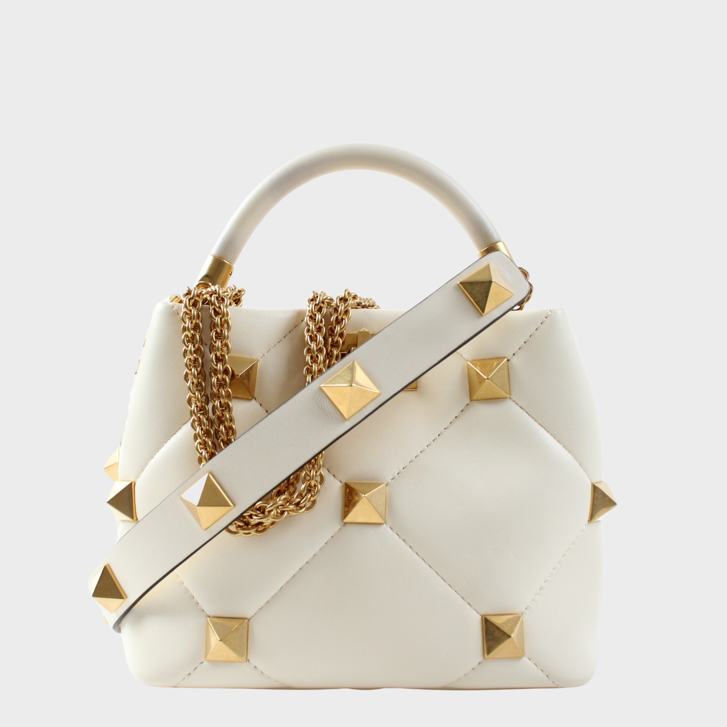 Valentino Garavani Roman Stud Top Handle