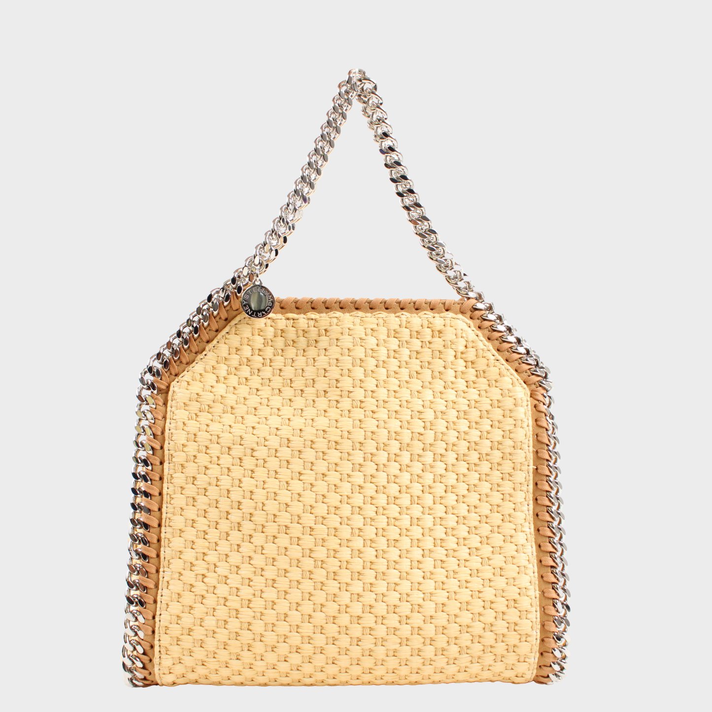Stella Mccartney Falabella 3 Catene In Rafia