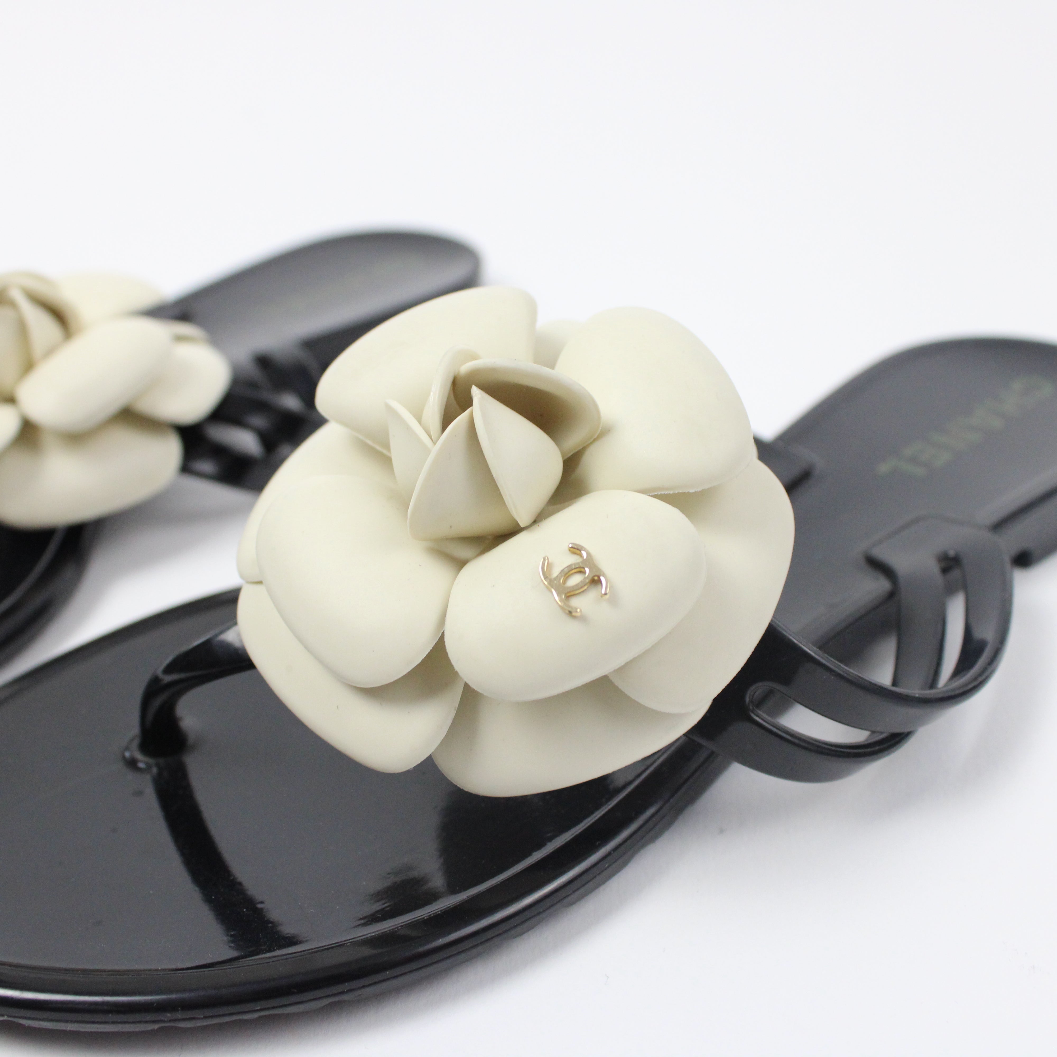 Chanel Women's Flower Sandals Size 36