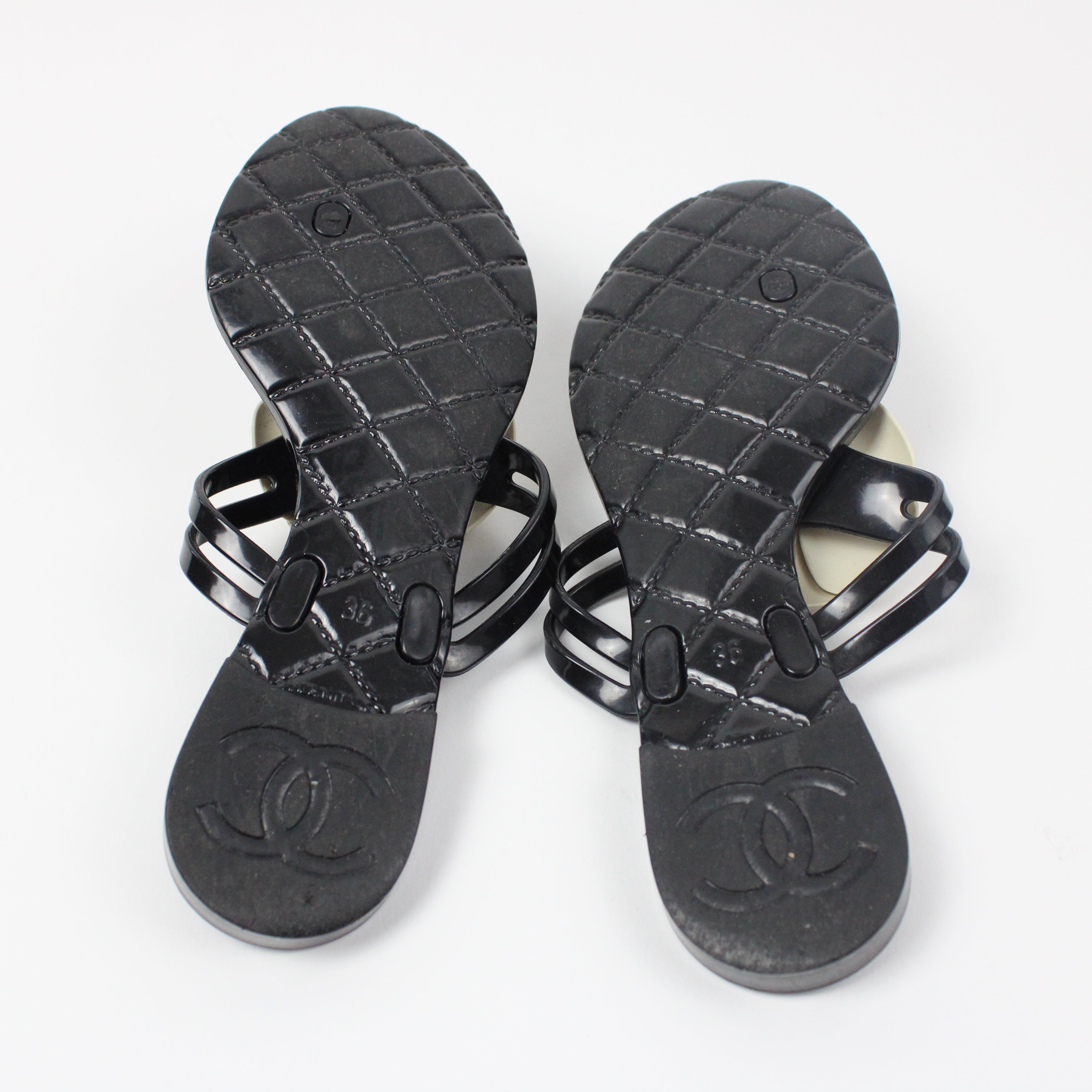 Chanel Women's Flower Sandals Size 36